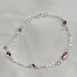 Pulseira Zircônia Pink